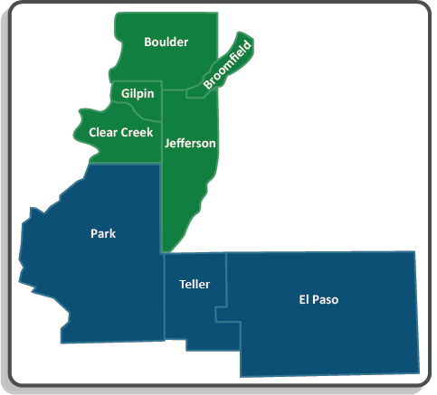 CCHA Region Coverage Map